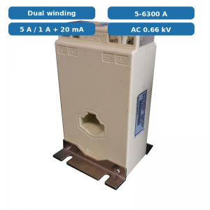 AKH-0.66/S Dual-Winding Measuring Current Transformer Series
