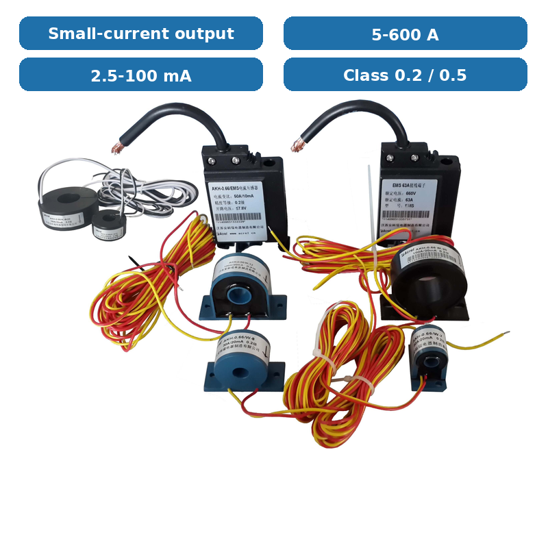 AKH-0.66/W Small-Current Output Measuring Current Transformer
