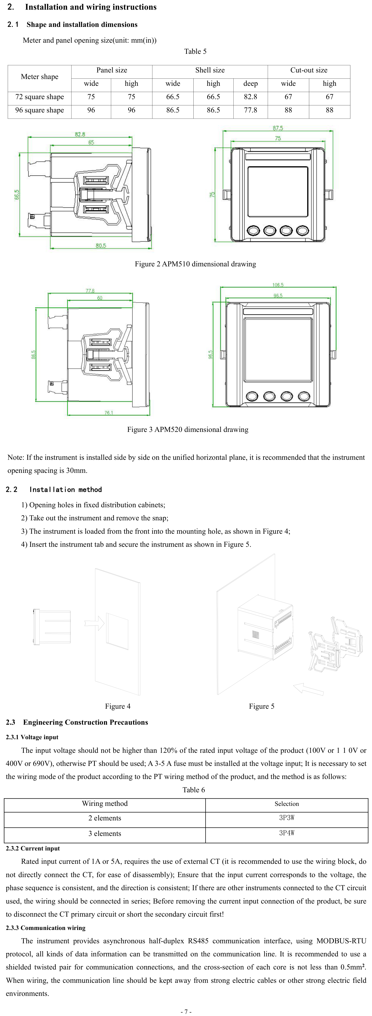APM510_Installation